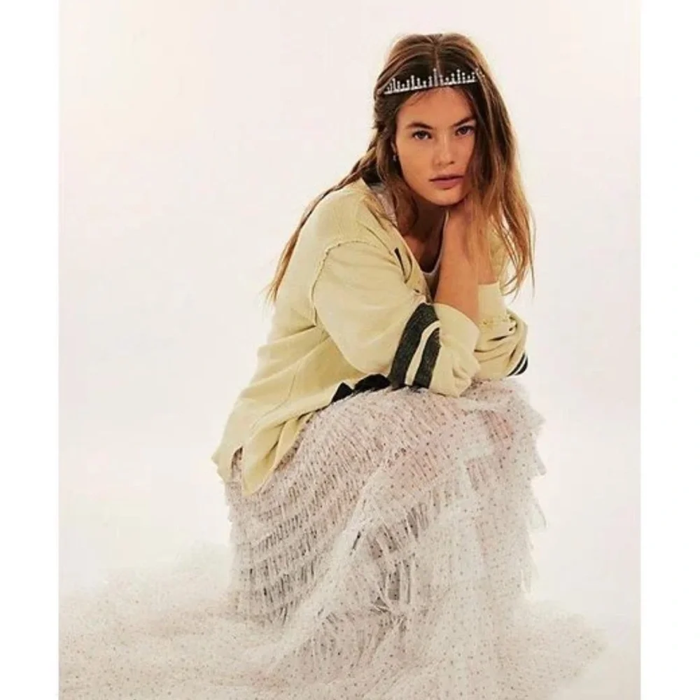 Free People Return of the Ruffle Skirt